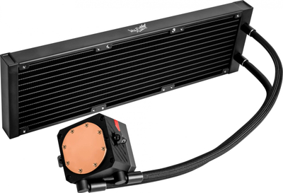 Ftohës uji CPU Valkyrie Syn, 360mm AIO, ARGB, i zi