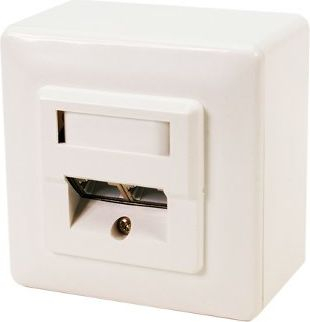 Prizë rrjeti LogiLink NP0035, CAT5e, 2x RJ45, e bardhë
