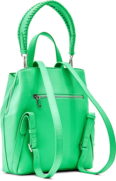 Çantë shpine Desigual Back Half 23SAKP084000, e gjelbër
