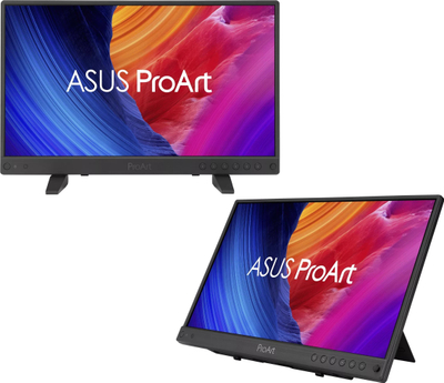 Monitor portativ ASUS ProArt PA16USV, 15.6", 4K IPS, gri