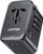 Adapter universal udhëtimi Unitek GaN, 100W, 4x USB C 1x USB, i bardhë, set 2 copë