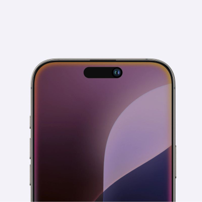 Xham mbrojtës AmazingThing Radix Privacy, për iPhone 16 Pro Max, xham i fortë, privatësi, i zi