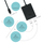 Dok i-TEC C31DUAL4KHDMI, USB-C në 2x HDMI, 4K, i zi