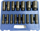Set çelësa goditës Silver, 10-32 mm, 1/2", 16 copa