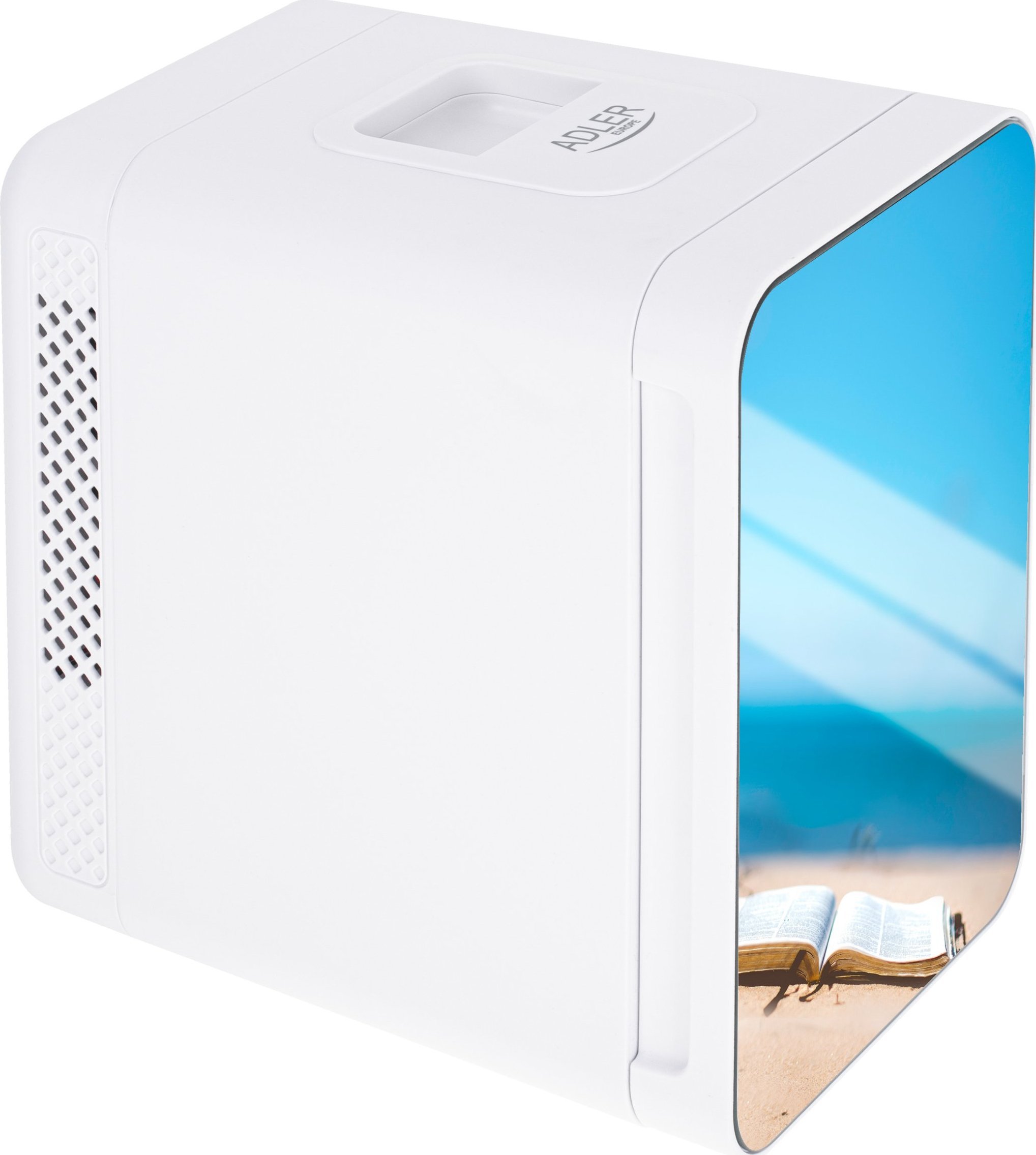 Frigorifer portativ Adler Mini, 4L, funksion ftohje dhe ngrohje, i bardhë 4