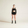 Shorce sportive Craft ADV Essence 2" Shorts 2 W, për goca, elastike, të zeza