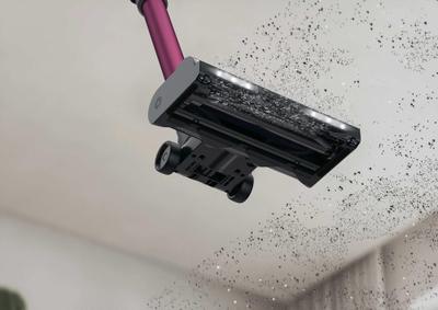 Fshesë me korrent vertikale Hoover HF610HX 011, pa kabllo, 40 min, 0.7L, e zezë