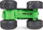 Kamionçinë lodër Monster Jam Grave Digger, 1:64, me telekomandë, jeshile