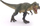 Figurinë dinosauri Papo Running T-Rex 55027, gojë që lëviz, i gjelbër