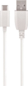 Kabllo Maxlife USB në USB C, 1m, 3A, e bardhë