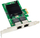 Kartë rrjeti Microconnect PCIe x1 Intel, gigabit, për desktop