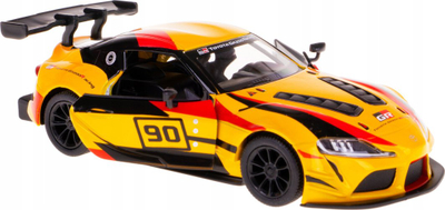Makine lodër metalike Toyota GR Supra Racing Concept Hipo, shkalla 1:36, me tërheqje, e kuqe