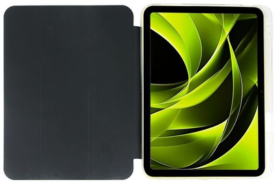 Куќиште за таблет Easy Tablet, за таблета 11" 2025, трикратно преклопливо, црно проѕирно
