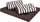 Jastëkë për mobilje me paleta HobbyGarden LEO, set 120x80cm, 2 mbështetëse, gri