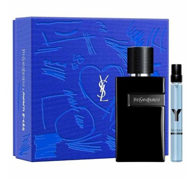 Set për meshkuj parfum 100 ml + eau de parfum 10 ml YVES SAINT LAURENT Y Le Parfum (2025)