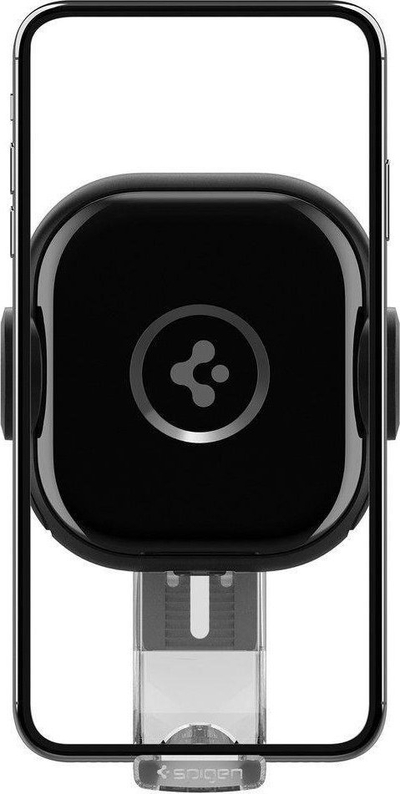 Karikues makinë wireless Spigen UTS35W OneTap, montim në xham dhe pult, 15W, i zi