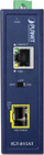Konvertues industrial media Planet IP30, 100/1000BASE X SFP, 10/100/1000BASE T, gri