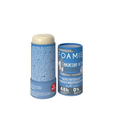 Deodorant i ngurtë Foamie Refresh Blue, 40 g