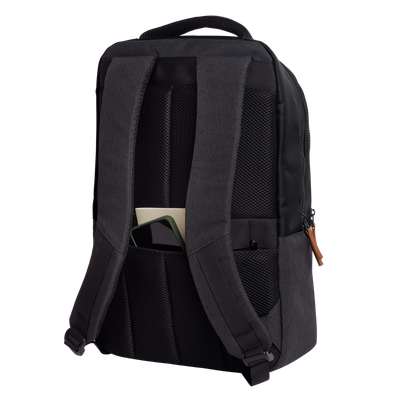 Çantë shpine Trust Lisboa 16", 23L, kundër tronditjeve, e zezë
