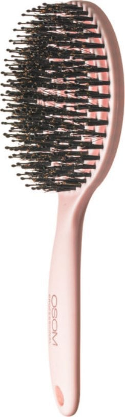 Furçë flokësh OSOM Round Brush, 23cm, najlon, rozë Lollipop
