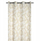 Perde Home Styling Collection ANER, 260 x 140 cm, motiv gjethe, bezhë