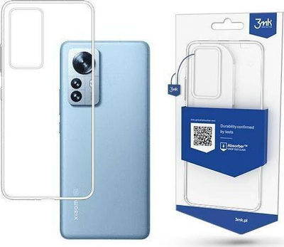 Kllëf telefoni 3MK Armor Case Xiaomi 12 12X, transparent, kundër goditjeve