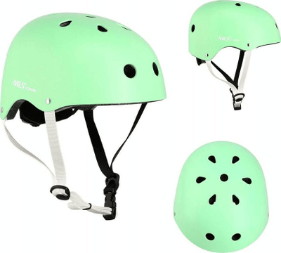 Helmeta Nils Extreme MTW001, madhësia S 52-56 cm, ngjyra mint