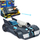 Lodër makine Spin Master Batman Batmobile, 4\", me raketa, i zi