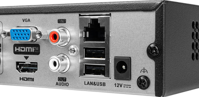 DVR sigurie HiLook Hikvision DVR-8CH-5MP, 8 kanale, H.265 Pro+, i zi
