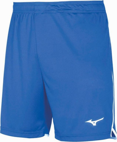 Pantallona të shkurtra sportive Mizuno High-Kyu për burra, elastike, blu