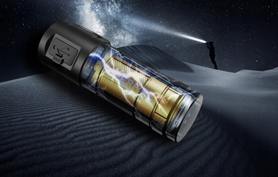 Elektrik dore Superfire TH03, 400 lumen, IP43, i zi