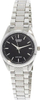Orë dore Casio LTP-1274D-1A, quartz, xham mineral, argjendtë me fytyrë të zezë
