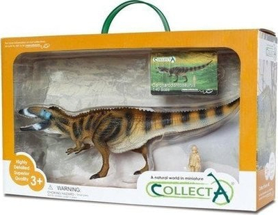 Figura dinosauri Collecta Carcharodontosaurus, në paketim