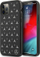 Kapak telefoni Mercedes-Benz Silver Stars, për iPhone 12 12 Pro, backcase, i zi
