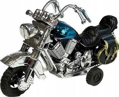 Set lodrash motorçikleta Leantoys, 4 copë, me tërheqje, shumëngjyrësh