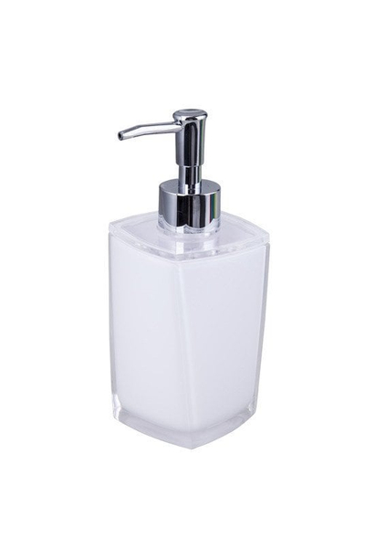 Dispenser sapuni Domoletti BPO-2209-1A, montim muri, plastikë, i bardhë