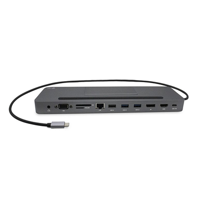 Докинг станица I-TEC C31FLATDOCKPDPRO, USB-C, 4K, метална