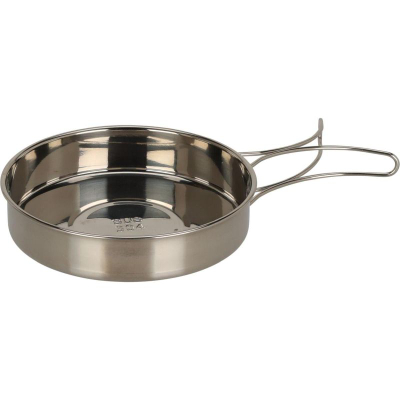 Set enësh kampingu Redcliffs Casserole Set, inoks, 2 copë, argjendtë