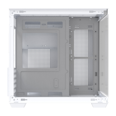 Kuti kompjuteri DarkFlash B275, ATX M ATX mini ITX, panel xhami i temperuar, e bardhë