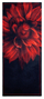 Shall për femra Desigual Flowerina, i zi/ i kuq