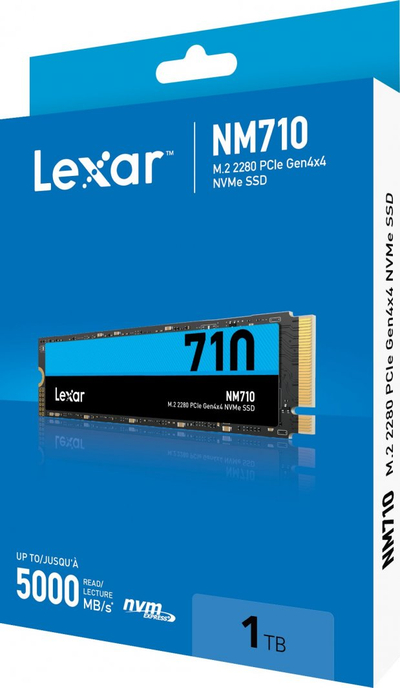 Disk SSD Lexar NM710, 1TB, M.2 2280 PCI-E x4 Gen4 NVMe