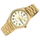 Ora dore Casio MTP-V006G-9BUDF, analoge, çelik inox, ngjyrë ari