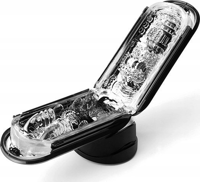 Lodër intime Tenga Flip Zero Gravity Stroker, material TPE, e zezë
