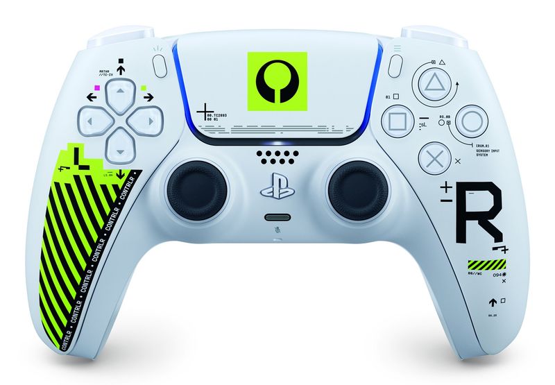 Gamepad Sony DualSense, Bluetooth USB, për PS5, jeshile e bardhë