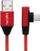 Kabllo USB LogiLink CU0146, USB A me USB C, 1 m, e kuqe