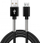 Kabllo karikimi AMiO 01431, USB në micro USB, 1m, 2.4A, e zezë