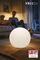 Llambë dekorative smart MIKA Smart Light, sferike, që lidhet me aplikacion, e bardhë matt