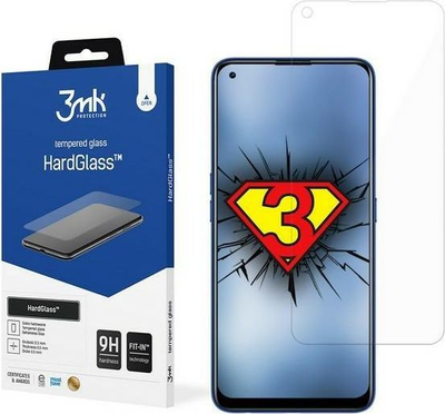 Xham mbrojtës 3MK HardGlass për Realme 7 Pro, xham i temperu, i tejdukshëm