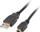 Kabllo Lanberg USB 2.0 MINI CABLE AM-BM5P (CANON) CA-USBK-10CC-0003-BK - CA-USBK-10CC-0003-BK, 30cm, e zezë