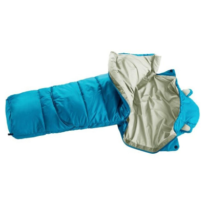Çantë gjumi për kalamaj Deuter Little Star, 145 cm, fibër sintetike, blu
